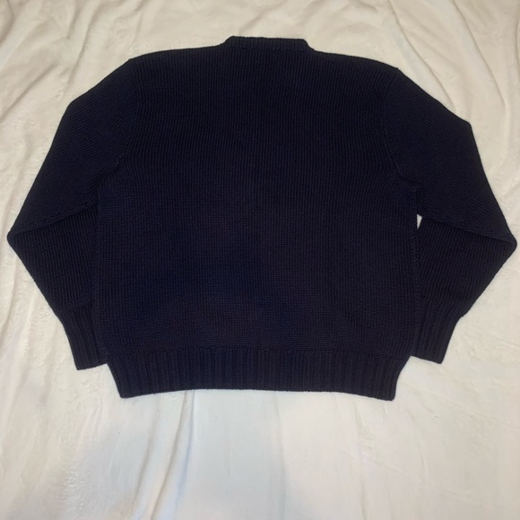 NWT Rare Polo Ralph Lauren Hand Knit Sit Down Bear - Picture 6 of 7